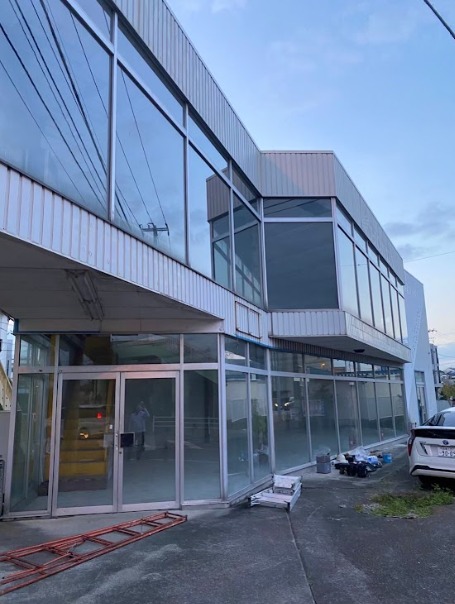 神奈川県藤沢市大型店舗外壁塗装