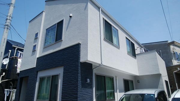 神奈川県厚木市　外壁塗装・付帯部塗装　ラジカル塗料使用 (1)