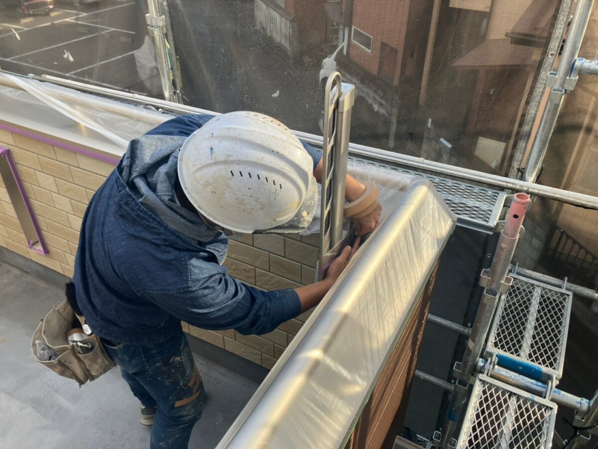 神奈川県厚木市　外壁塗装工事　養生は工事の基本！養生とはどんな作業？