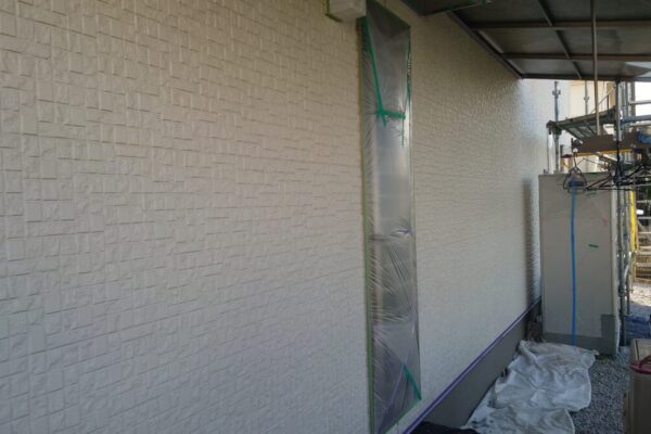 神奈川県伊勢原市　外壁塗装工事　養生の重要性
