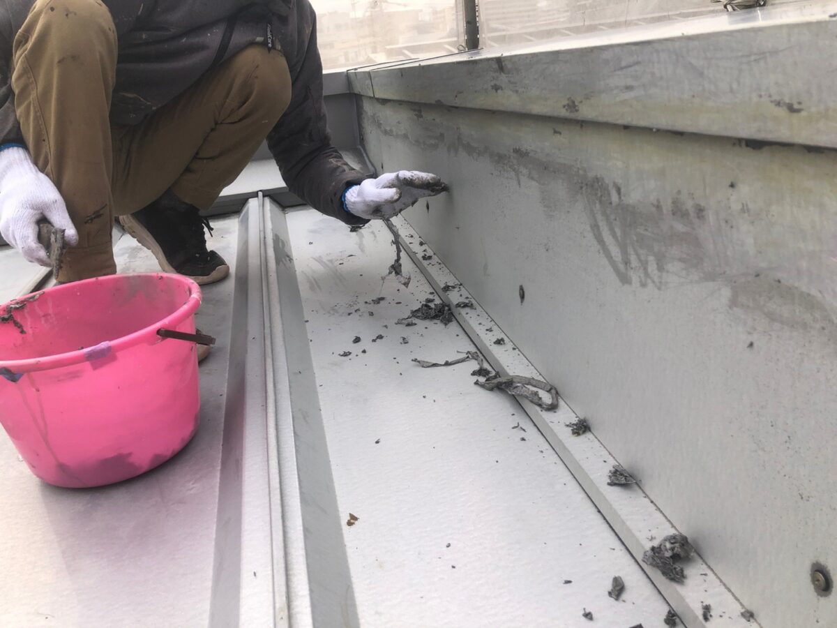 神奈川県相模原市　屋根塗装工事　下地処理の種類