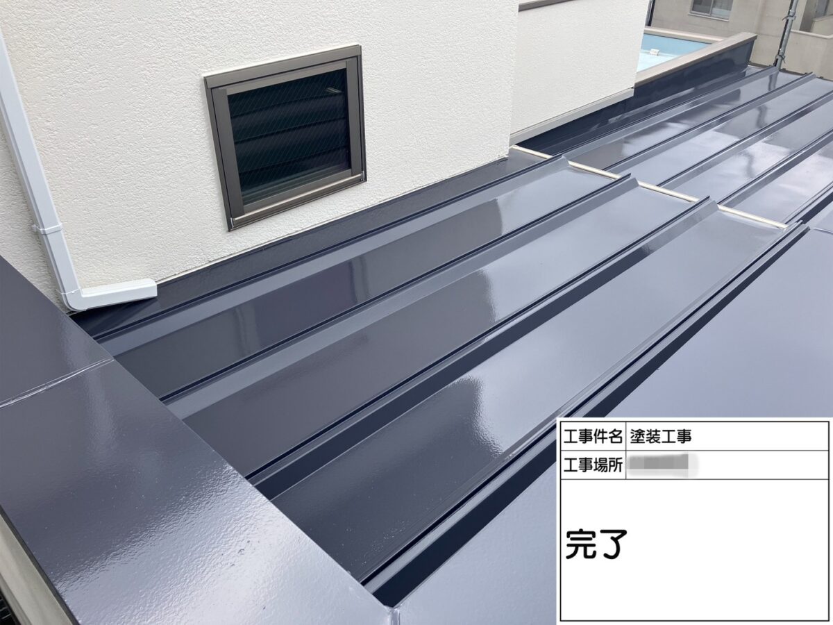 神奈川県厚木市　M様邸　金属屋根塗装工事　屋根塗装の必要性