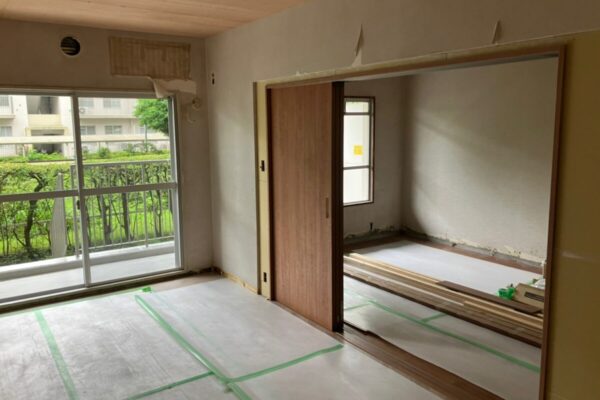 神奈川県相模原市　マンション内装工事　クロス貼り替え工事で大事なポイント！