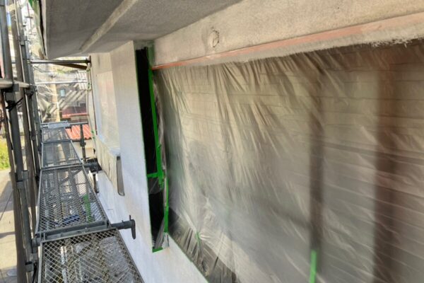 神奈川県足柄下郡湯河原町　旅館　屋根塗装・外壁塗装工事　工事の質を決める養生とはどんな作業？