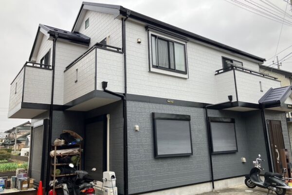 神奈川県相模原市　屋根カバー工事・外壁塗装工事　施工後