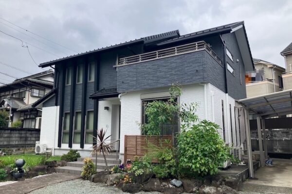 外壁塗装工事が完了しました！施工前と施工後をご紹介｜神奈川県厚木市