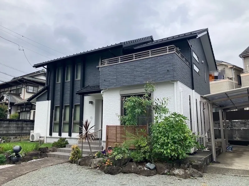 外壁塗装工事が完了しました!施工前と施工後をご紹介|神奈川県厚木市