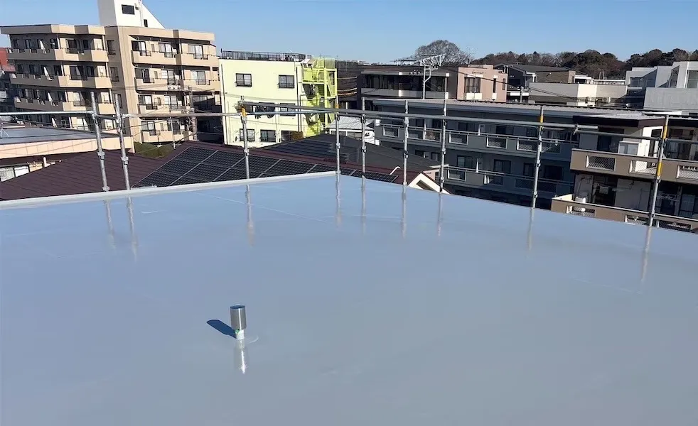 屋上・陸屋根の防水工事とは？防水工事の種類について